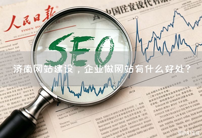 濟南網站建設，企業做網站有什么好處？(圖1)