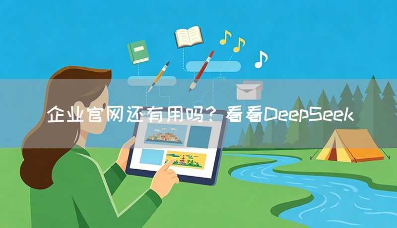企業(yè)官網(wǎng)還有用嗎？看看DeepSeek(圖1)